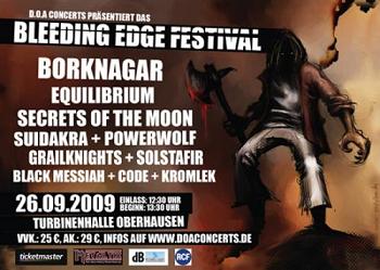 Bleeding Edge festival Banner